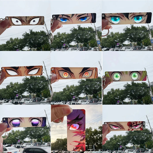 Anime Demon Slayer Double Sided Keychain